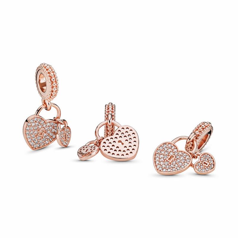 Pandora Rose™ Love Locks Dangle Charm Egypt VJ1056487